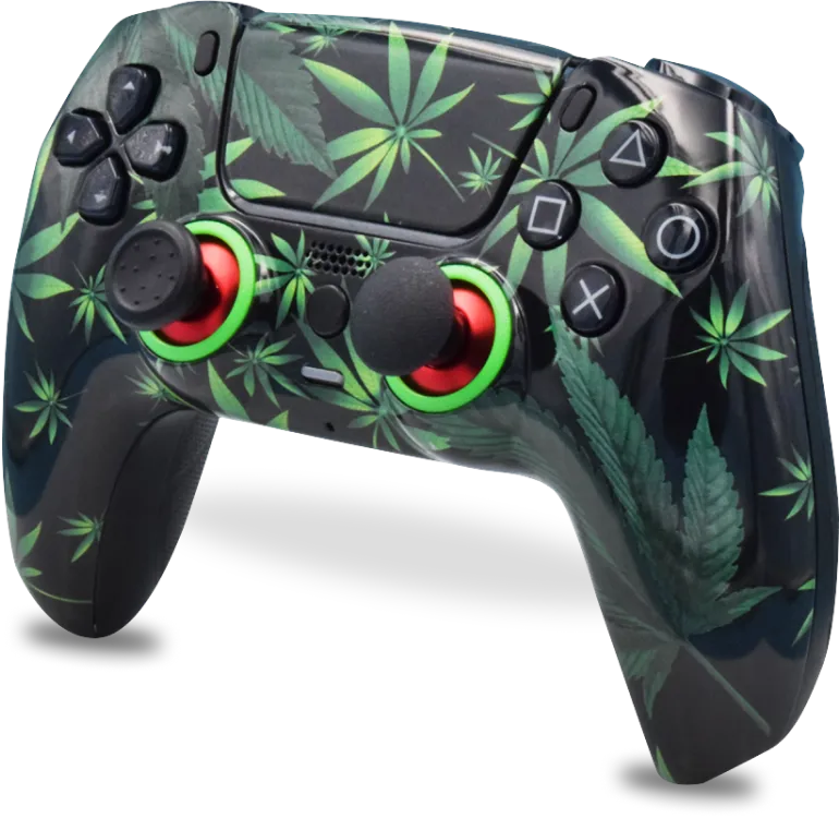 PS5 FPS Pro Controller OG Kush Trimless Front Shell