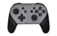 Custom Metallic Silver Nintendo Switch Pro Controller