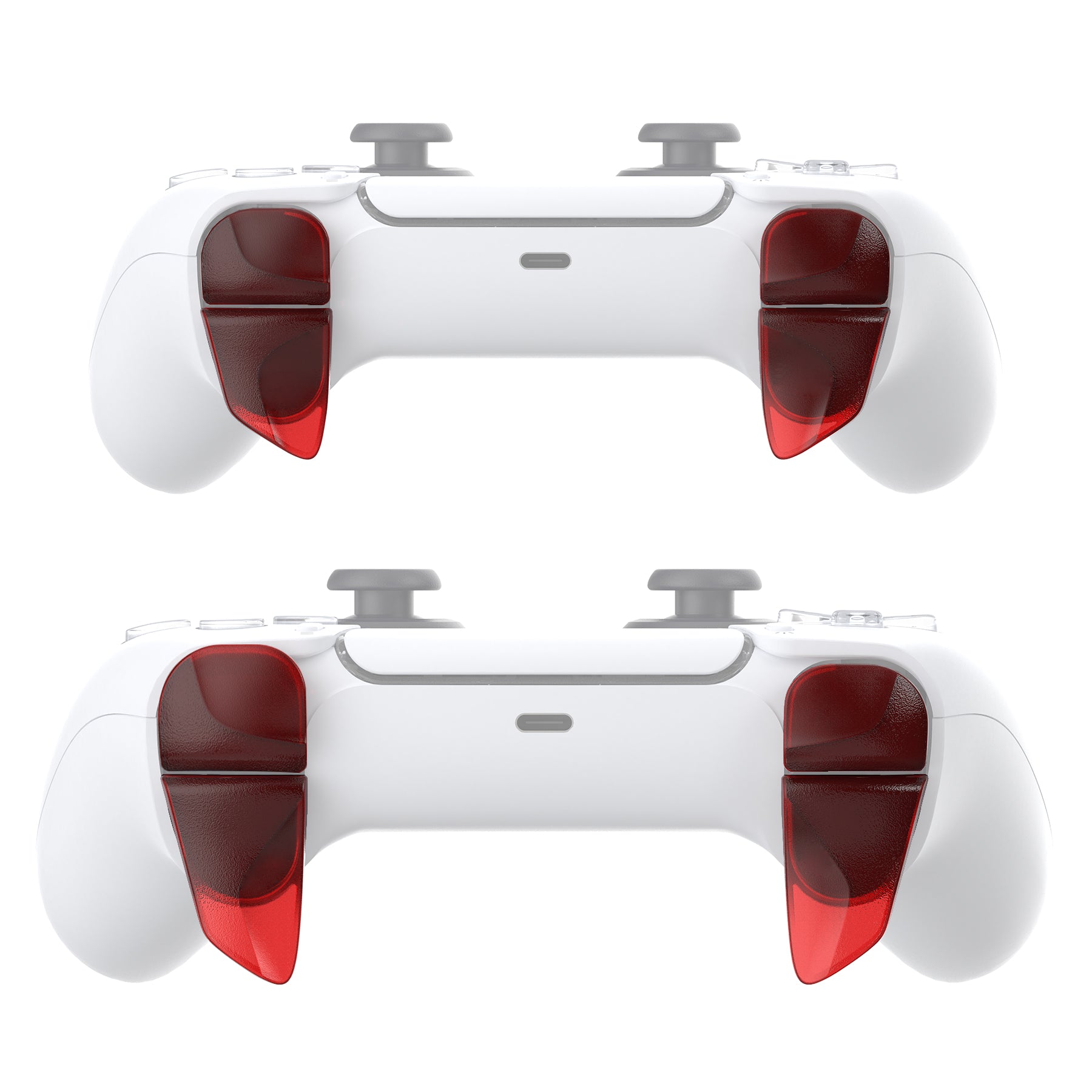 PlayVital PS5 Controller Trigger Extenders - Top View